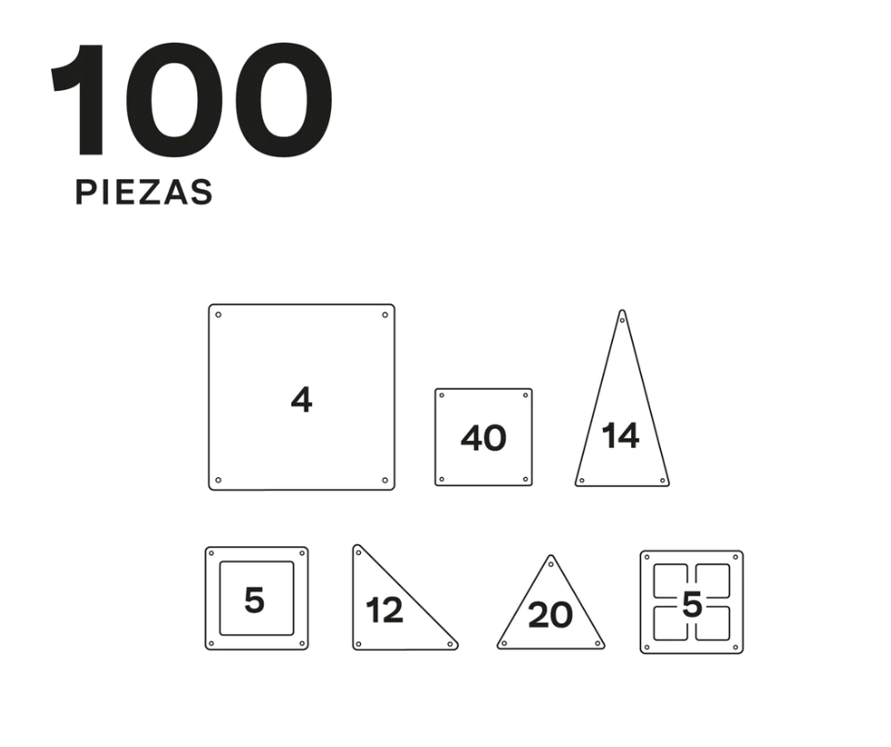 Imanix 100 piezas