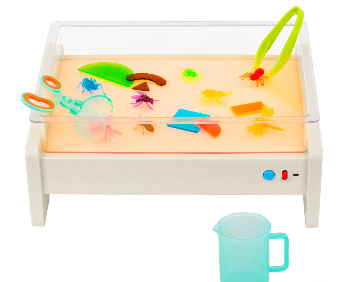 Mesa exploración luz y agua