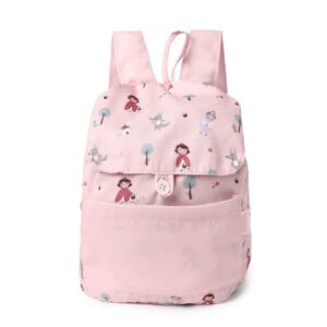 mochila tela caperucita